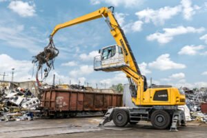 Material Handling Wheel Excavator