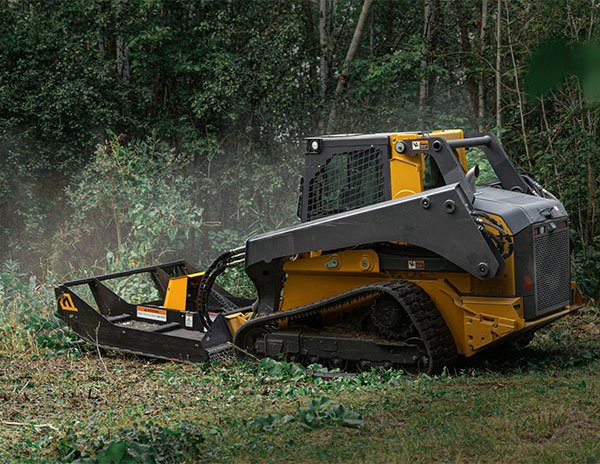 Bobcat and Bobcat With Brush