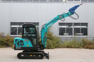 Mini Excavator With Breaker-g